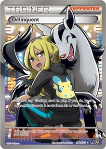 Delinquent (98b/122) (Full Art) (Alternate Art Promo) [XY: BREAKpoint] | Good Games Modbury