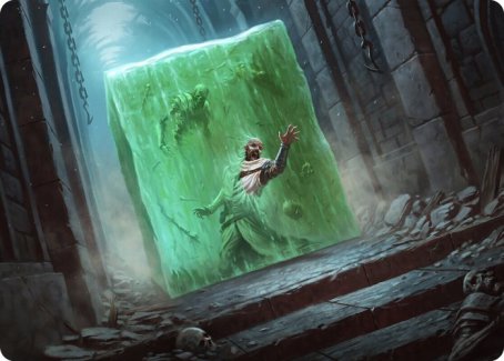 Gelatinous Cube Art Card [Dungeons & Dragons: Adventures in the Forgotten Realms Art Series] | Good Games Modbury