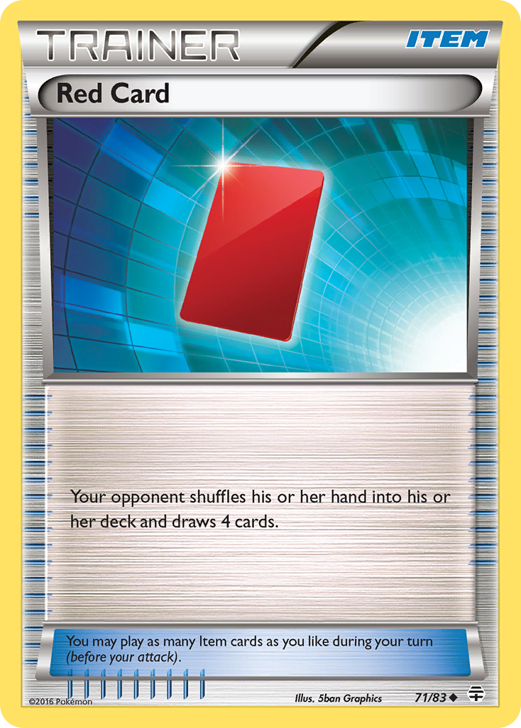 Red Card (71/83) [XY: Generations] | Good Games Modbury