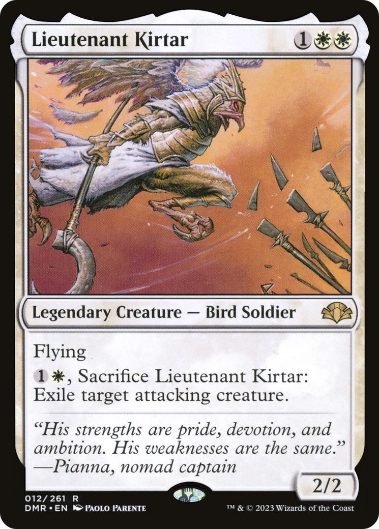 Lieutenant Kirtar [Dominaria Remastered] | Good Games Modbury