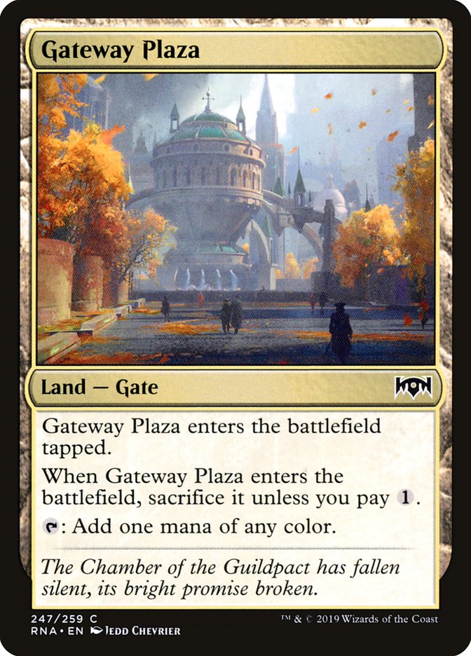 Gateway Plaza [Ravnica Allegiance] | Good Games Modbury