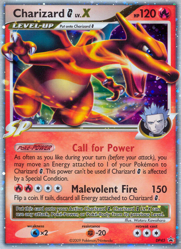 Charizard G LV.X (DP45) [Diamond & Pearl: Black Star Promos] | Good Games Modbury