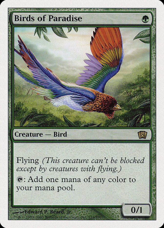 Birds of Paradise [Eighth Edition] | Good Games Modbury