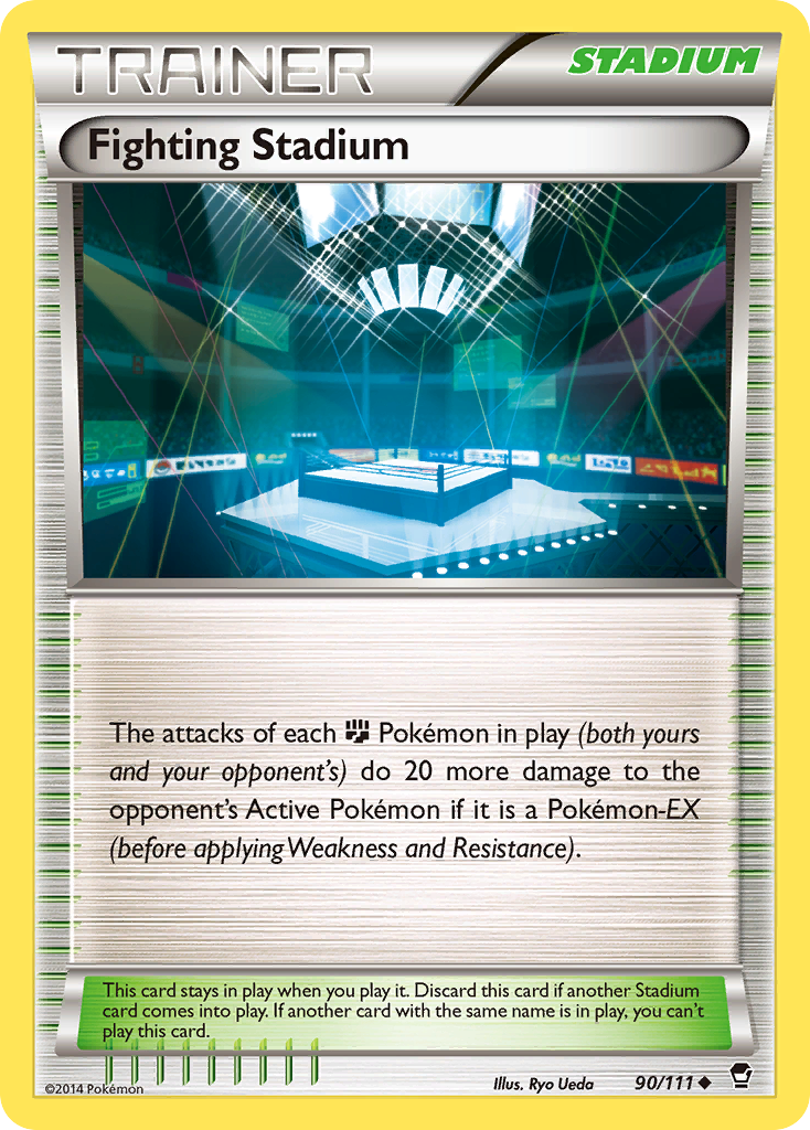 Fighting Stadium (90/111) [XY: Furious Fists] | Good Games Modbury