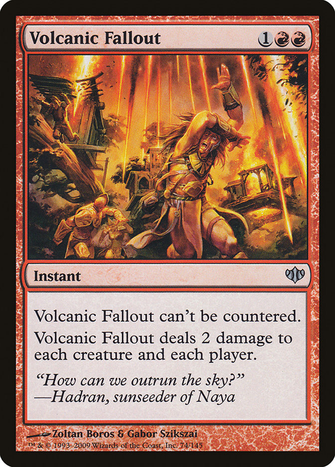 Volcanic Fallout [Conflux] | Good Games Modbury