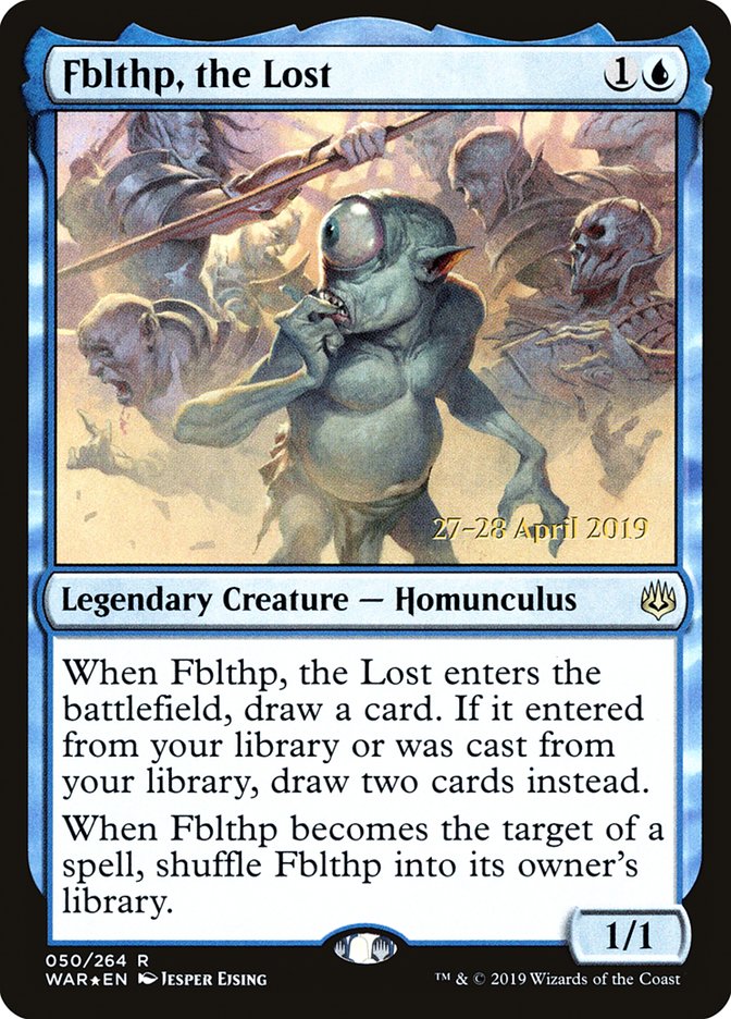 Fblthp, the Lost [War of the Spark Prerelease Promos] | Good Games Modbury