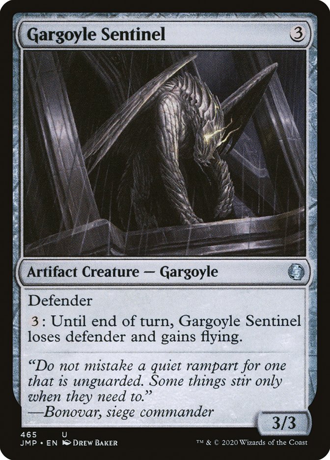 Gargoyle Sentinel [Jumpstart] | Good Games Modbury