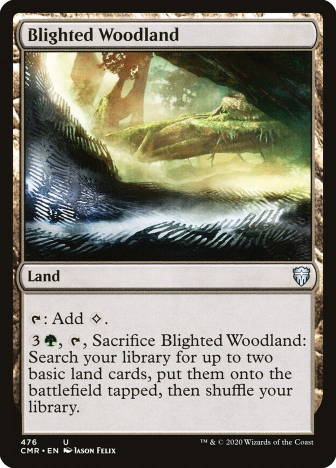 Blighted Woodland [Commander Legends] | Good Games Modbury