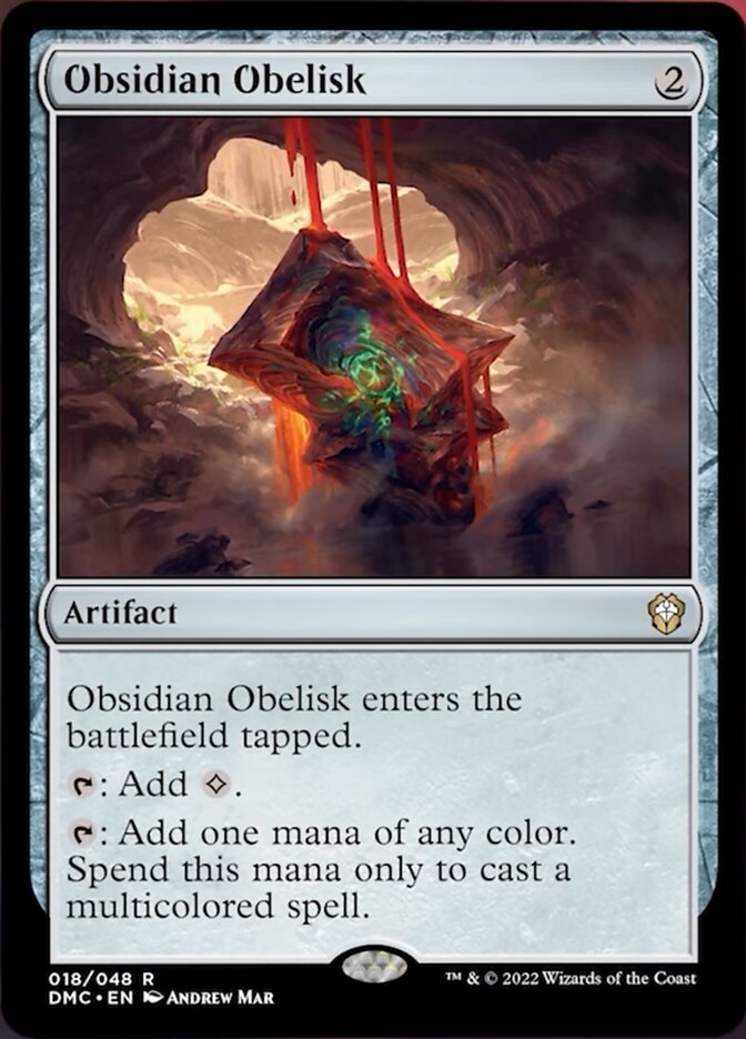 Obsidian Obelisk [Dominaria United Commander] | Good Games Modbury