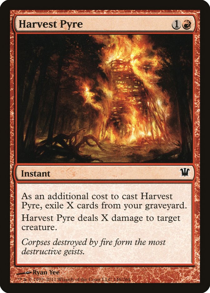 Harvest Pyre [Innistrad] | Good Games Modbury