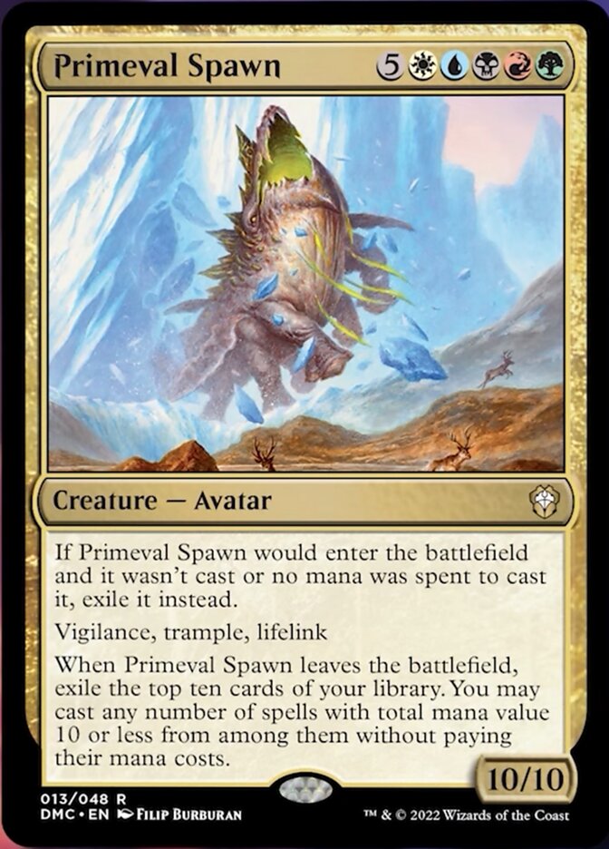 Primeval Spawn [Dominaria United Commander] | Good Games Modbury