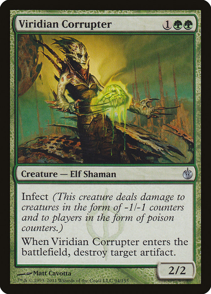 Viridian Corrupter [Mirrodin Besieged] | Good Games Modbury