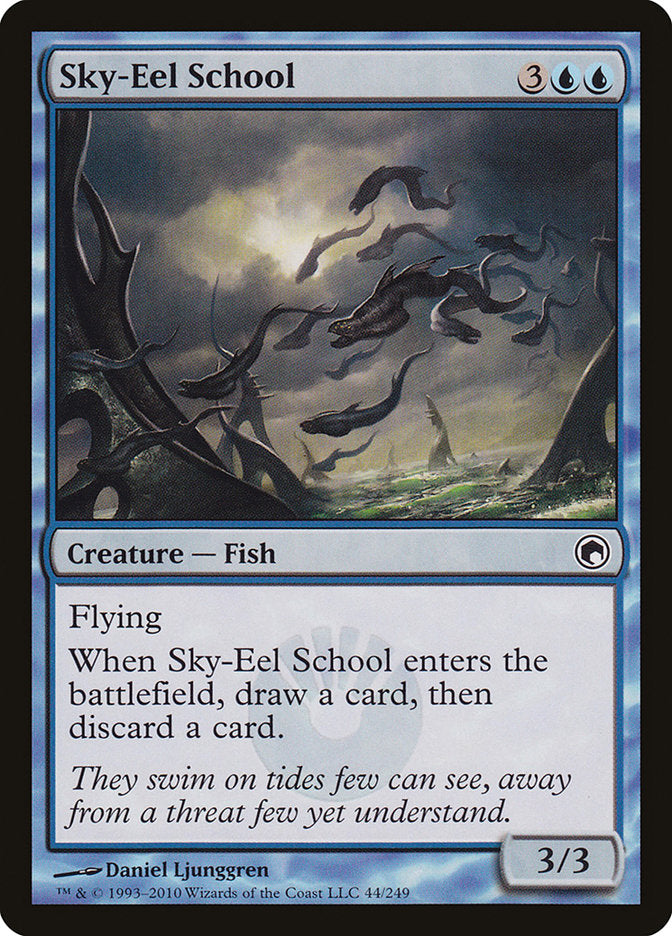 Sky-Eel School [Scars of Mirrodin] | Good Games Modbury