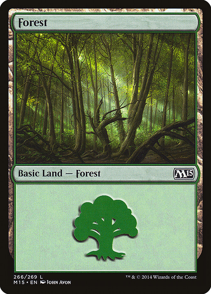 Forest (266) [Magic 2015] | Good Games Modbury