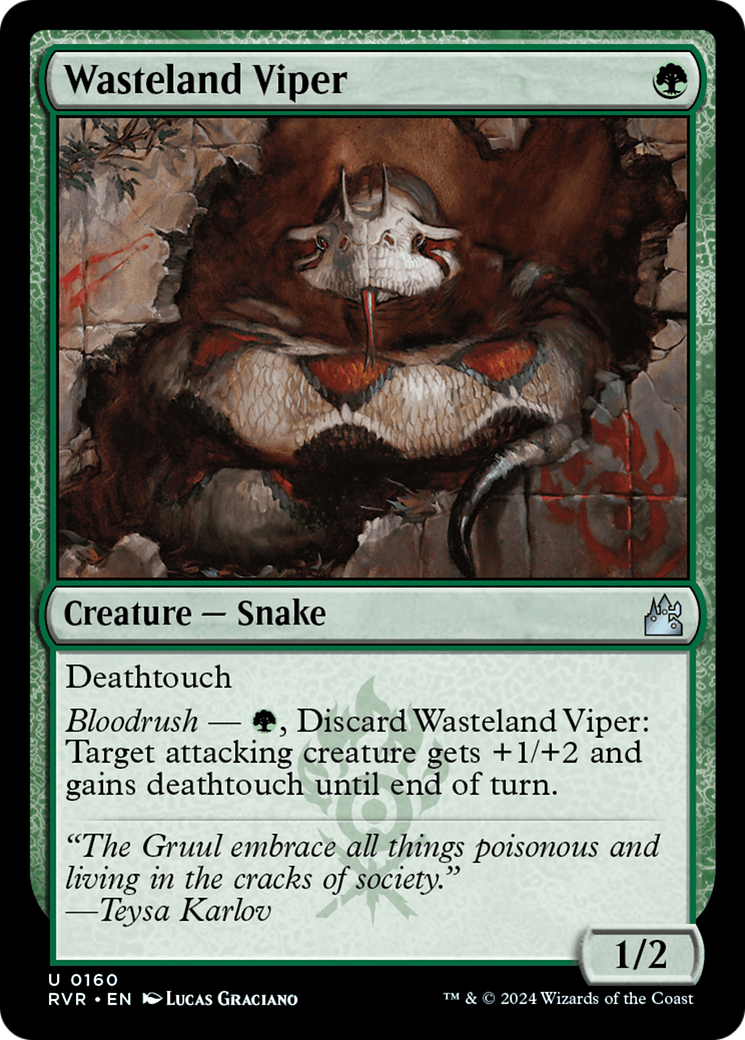 Wasteland Viper [Ravnica Remastered] | Good Games Modbury