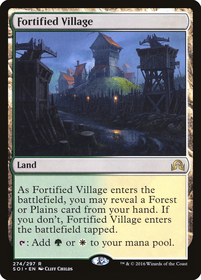 Fortified Village [Shadows over Innistrad] | Good Games Modbury