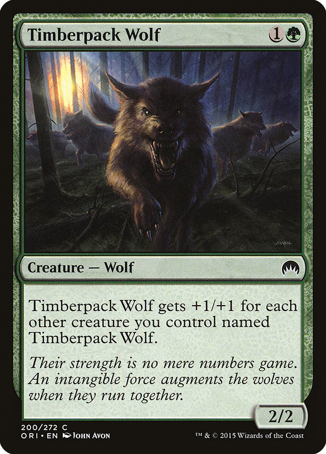 Timberpack Wolf [Magic Origins] | Good Games Modbury
