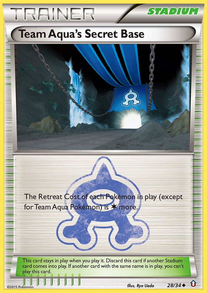 Team Aqua's Secret Base (28/34) [XY: Double Crisis] | Good Games Modbury