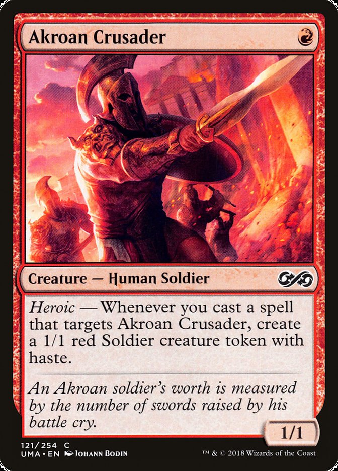 Akroan Crusader [Ultimate Masters] | Good Games Modbury