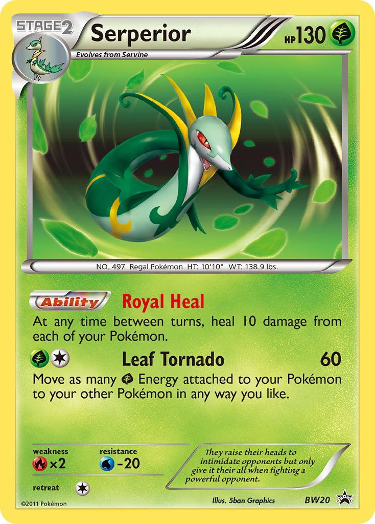 Serperior (BW20) [Black & White: Black Star Promos] | Good Games Modbury