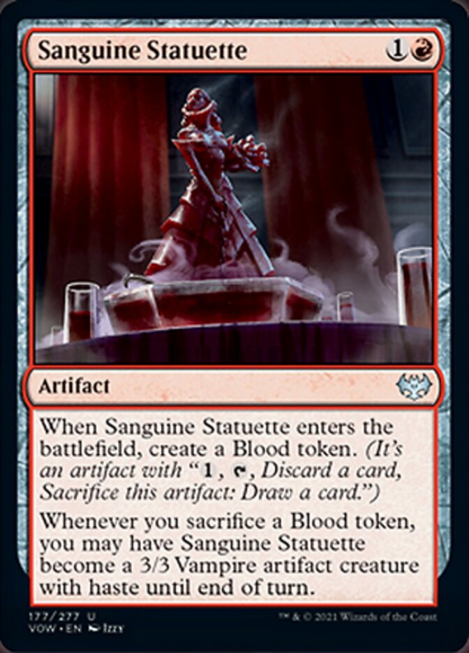 Sanguine Statuette [Innistrad: Crimson Vow] | Good Games Modbury