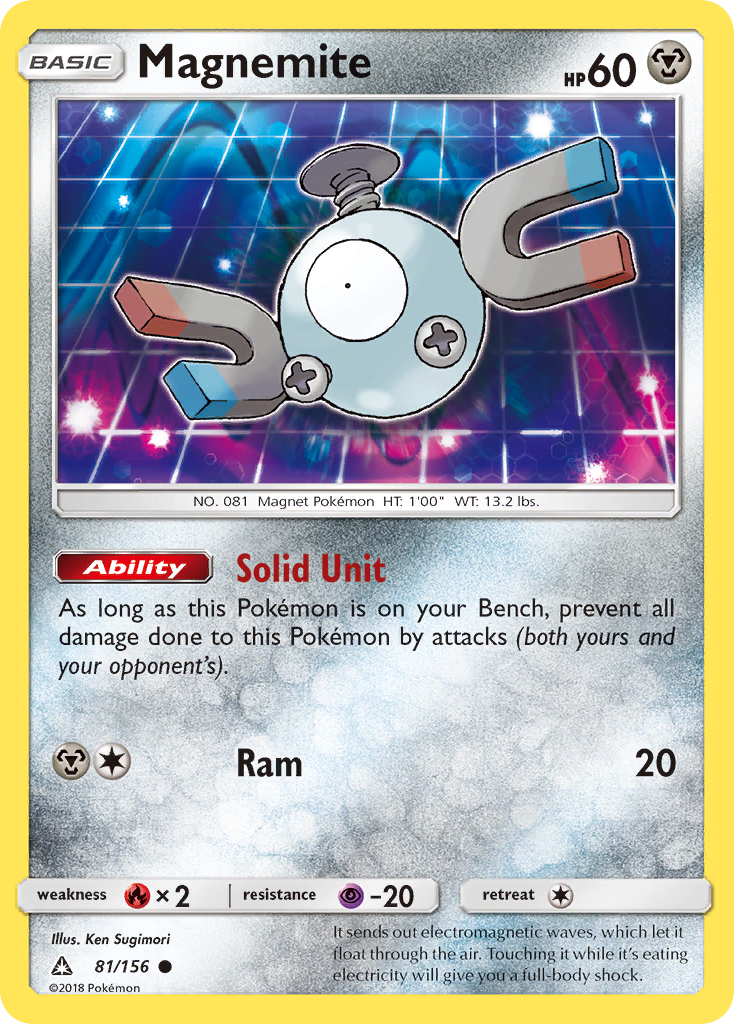 Magnemite (81/156) [Sun & Moon: Ultra Prism] | Good Games Modbury