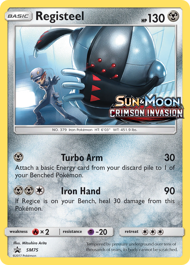 Registeel (SM75) [Sun & Moon: Black Star Promos] | Good Games Modbury