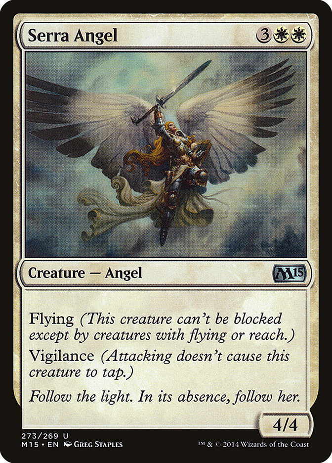 Serra Angel [Magic 2015] | Good Games Modbury