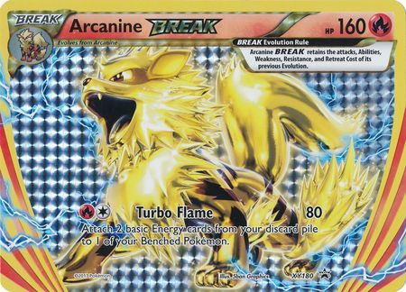 Arcanine BREAK (XY180) (Jumbo Card) [XY: Black Star Promos] | Good Games Modbury
