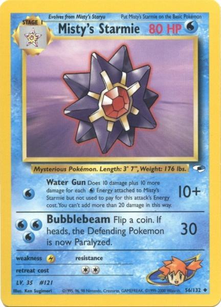 Misty's Starmie (56/132) [Gym Heroes Unlimited] | Good Games Modbury