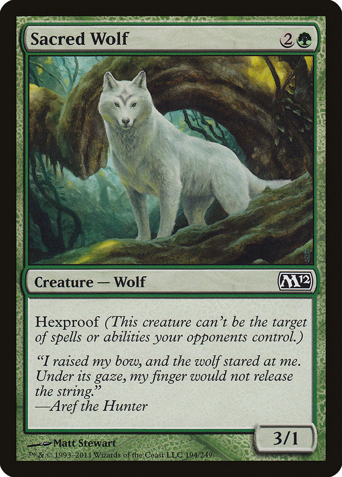 Sacred Wolf [Magic 2012] | Good Games Modbury