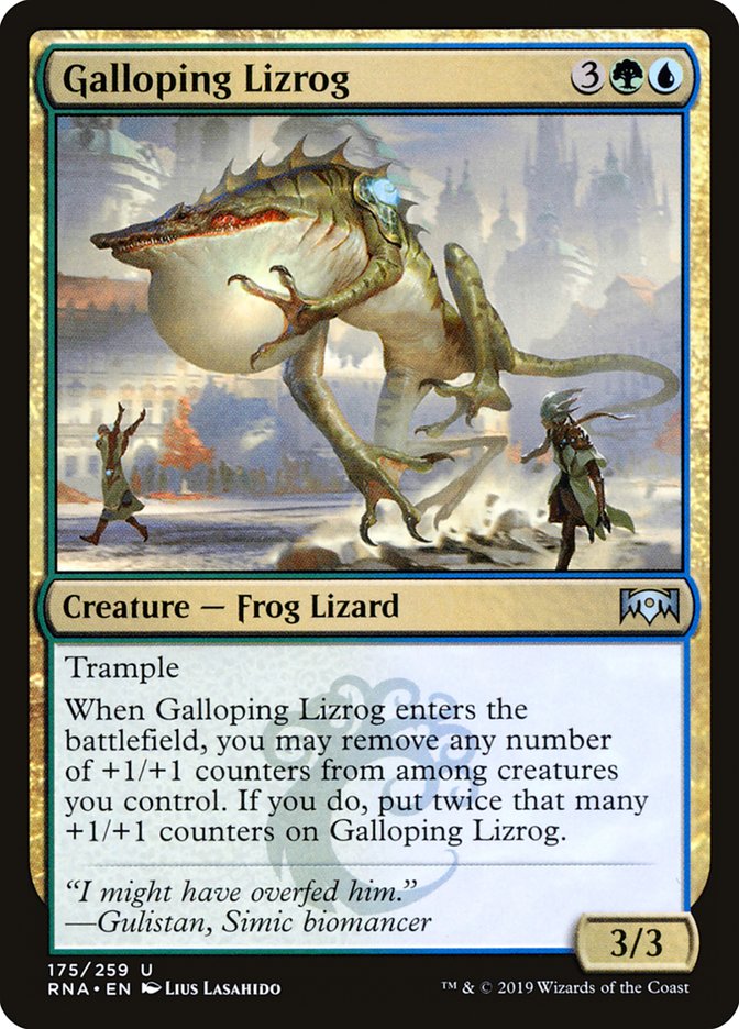 Galloping Lizrog [Ravnica Allegiance] | Good Games Modbury