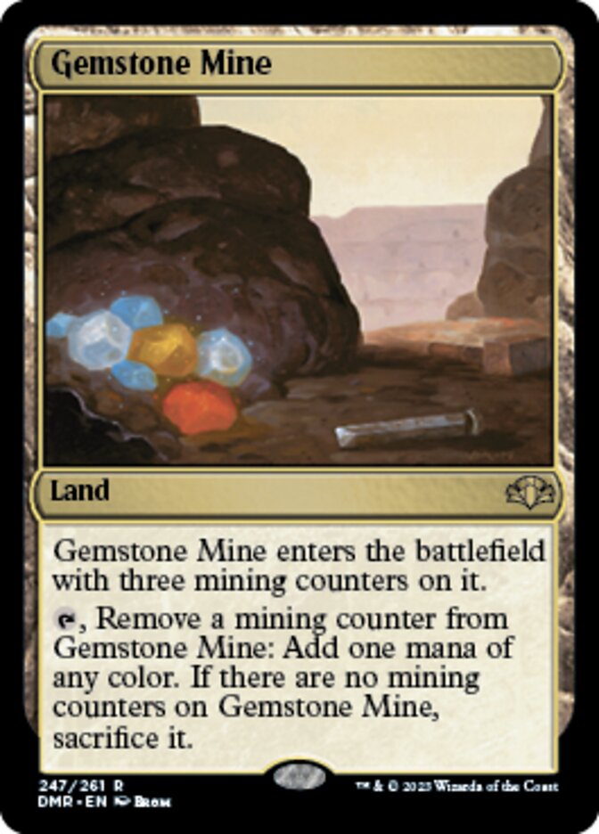 Gemstone Mine [Dominaria Remastered] | Good Games Modbury