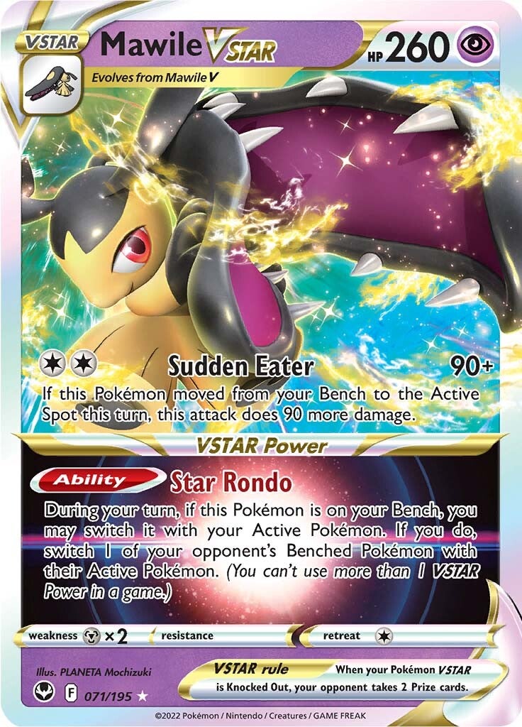 Mawile VSTAR (071/195) [Sword & Shield: Silver Tempest] | Good Games Modbury