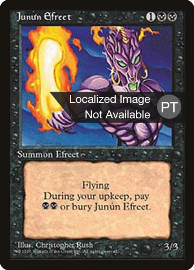 Junun Efreet [Fourth Edition (Foreign Black Border)] | Good Games Modbury