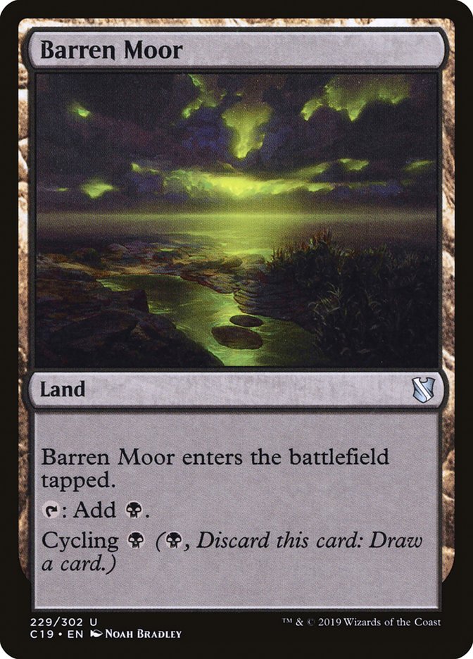 Barren Moor [Commander 2019] | Good Games Modbury