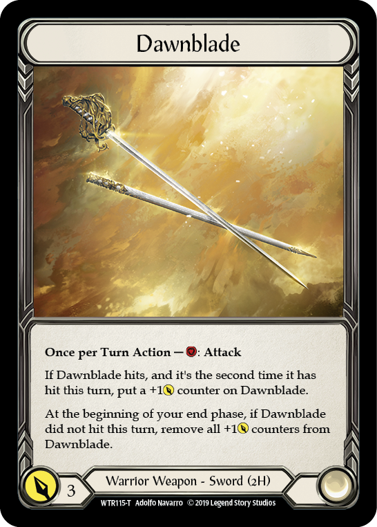 Dawnblade // Quicken [WTR115-T // WTR225-T] (Welcome to Rathe)  Alpha Print Normal | Good Games Modbury