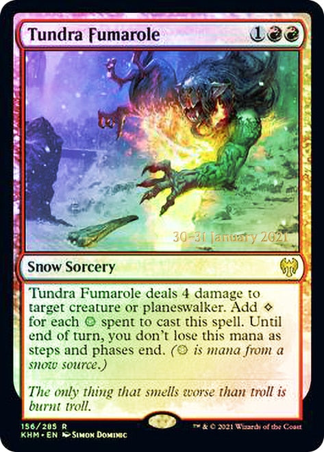 Tundra Fumarole [Kaldheim Prerelease Promos] | Good Games Modbury