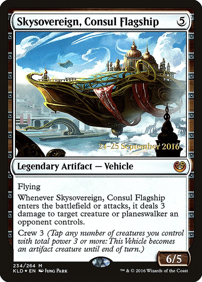 Skysovereign, Consul Flagship [Kaladesh Prerelease Promos] | Good Games Modbury