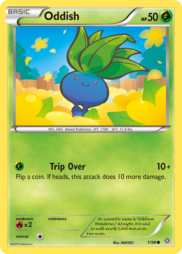 Oddish (1/98) [XY: Ancient Origins] | Good Games Modbury