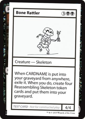 Bone Rattler (2021 Edition) [Mystery Booster Playtest Cards] | Good Games Modbury
