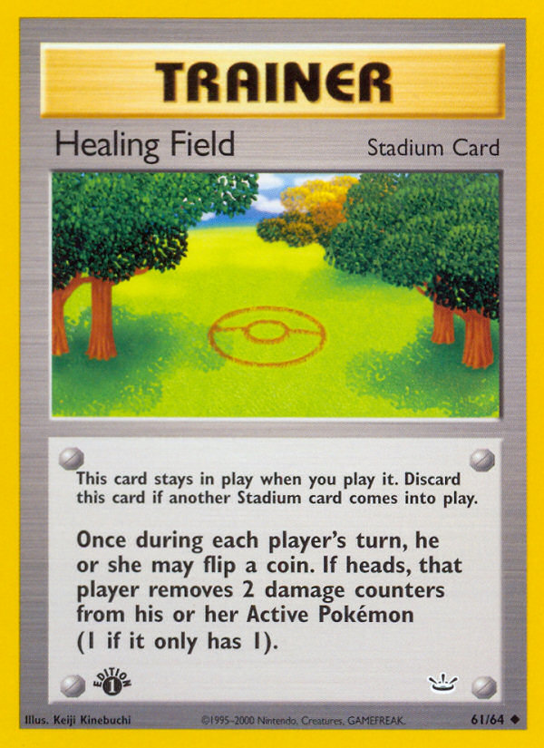 Healing Field (61/64) [Neo Revelation 1st Edition] | Good Games Modbury