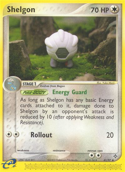 Shelgon (41/97) [EX: Dragon] | Good Games Modbury