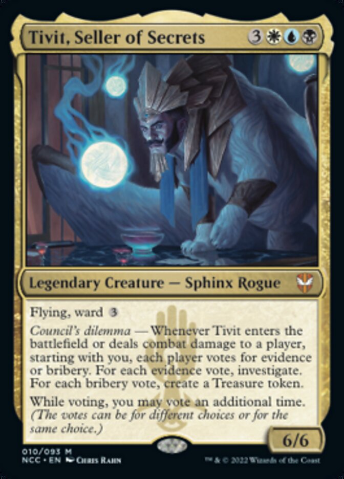 Tivit, Seller of Secrets [Streets of New Capenna Commander] | Good Games Modbury