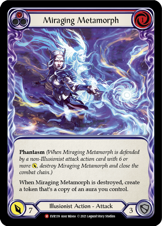 Miraging Metamorph [EVR139] (Everfest)  1st Edition Rainbow Foil | Good Games Modbury