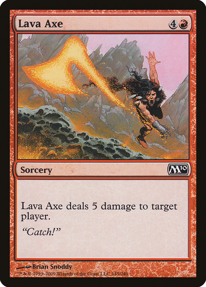 Lava Axe [Magic 2010] | Good Games Modbury