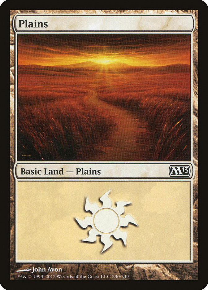 Plains (230) [Magic 2013] | Good Games Modbury