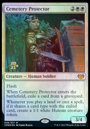 Cemetery Protector [Innistrad: Crimson Vow Prerelease Promos] | Good Games Modbury