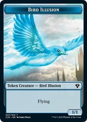 Bird Illusion // Beast (011) Double-Sided Token [Commander 2020 Tokens] | Good Games Modbury
