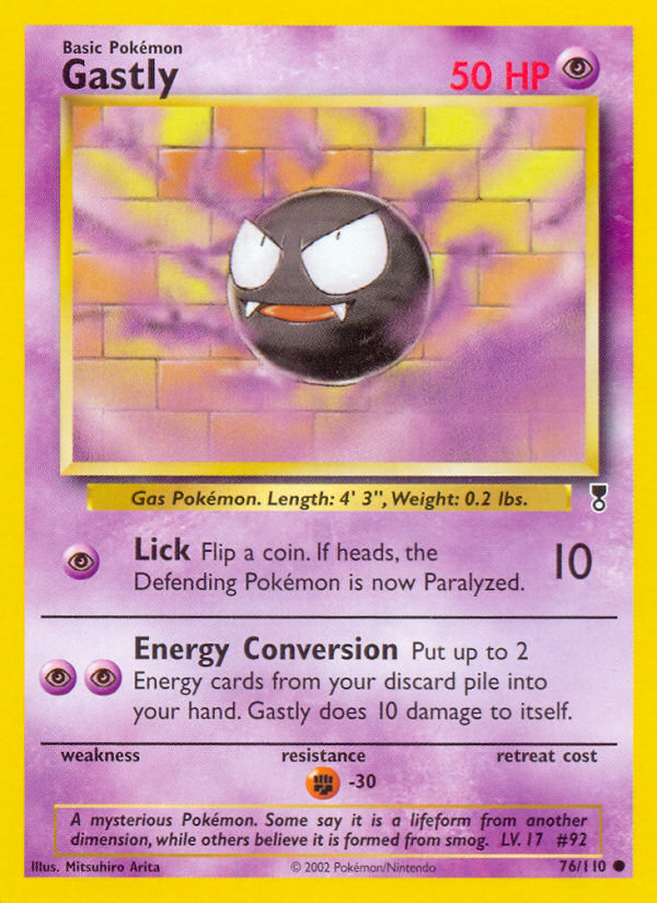 Gastly (76/110) [Legendary Collection] | Good Games Modbury